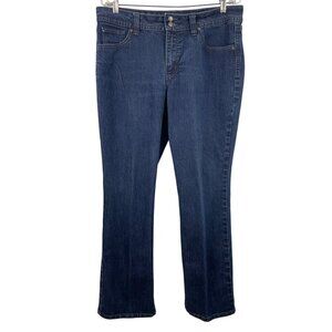 Bandolino Jeans Womens Size Missy 14 Comfort Stretch Straight Leg Denim Pants